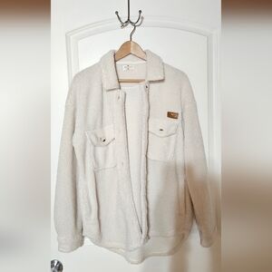 Simply Southern Cream Teddy Jacket